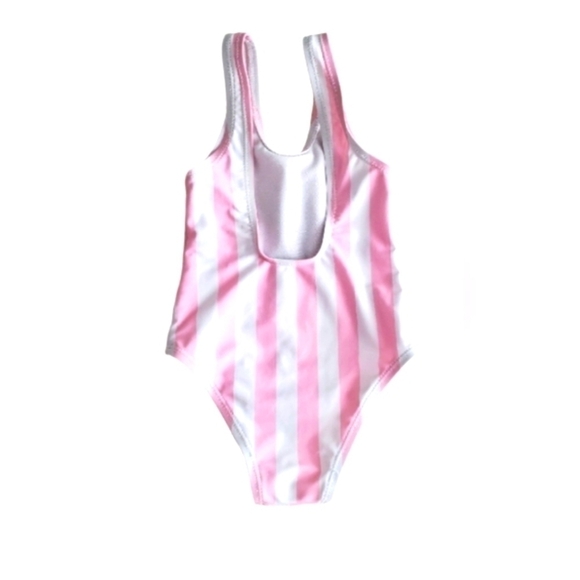 PatPat NWT L Pink and White stripe with Pineapple head and sunglasses 1 piece - Picture 15 of 16